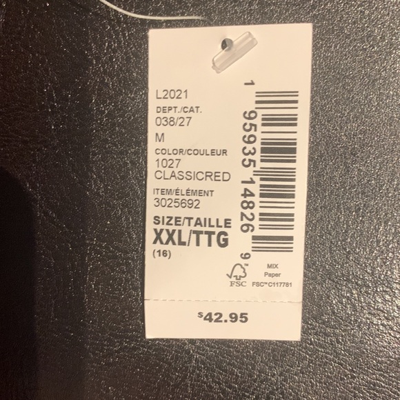 Children's Place Red Velvet Dress - Picture 3 of 3